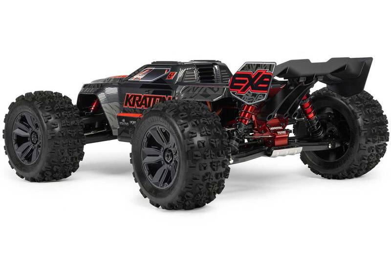 Arrma 1/8 KRATON 6S EXB 4X4 RTR Brushless Speed Truck, BLACK