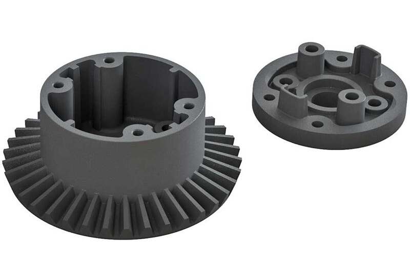 Arrma Differential Case Set 37T Main Gear: BLX 3S