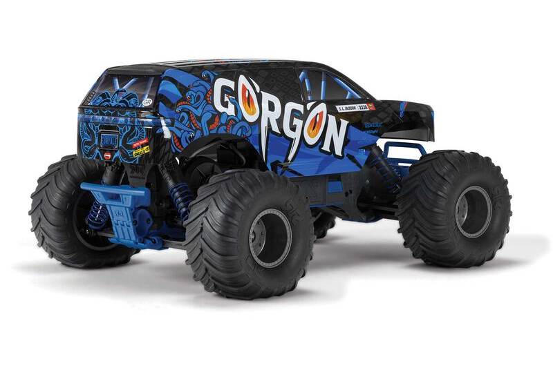 Arrma Gorgon 4X2 MEGA 550 Brushed RC Monster Truck RTR