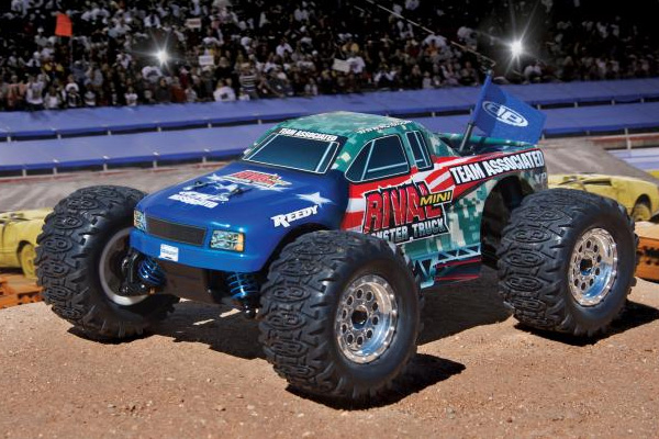 Team Associated Rival Mini Monster Truck RTR 1:18 Scale 4WD Elec