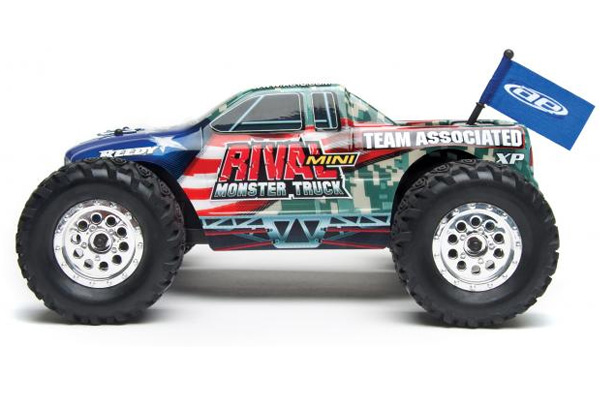 Team Associated Rival Mini Monster Truck RTR 1:18 Scale 4WD Elec