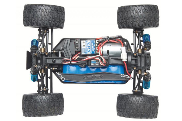 Team Associated Rival Mini Monster Truck RTR 1:18 Scale 4WD Elec - Click Image to Close