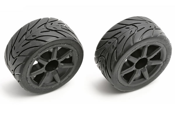 Team Associated RC18R On-Road Tyres Pre-mounted on Spoke Wheels