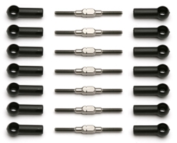 RC18B2/T2 FACTORY TEAMTITANIUM TURNBUCKLE SET