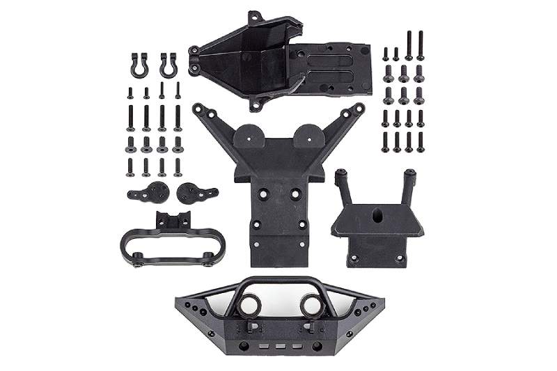 TEAM ASSOCIATED RIVAL MT10 SKID PLATES SET