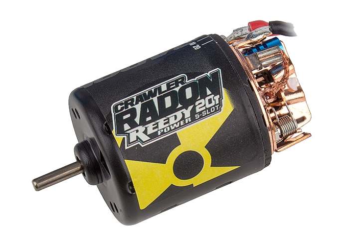 REEDY RADON 2 CRAWLER 20T 5-SLOT 1500KV BRUSHED MOTOR - Πατήστε στην εικόνα για να κλείσει