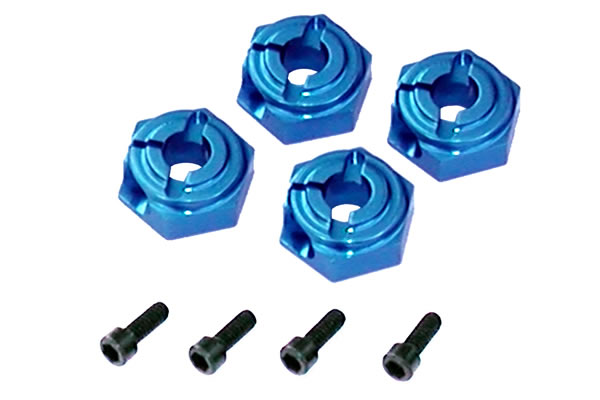 TC3/NTC3 BLUE ALUM CLAMPING HEX DRIVES (4) - Click Image to Close