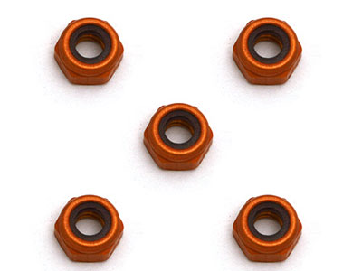 ALUMINIUM 4 - 40 LOCKNUTS (5)