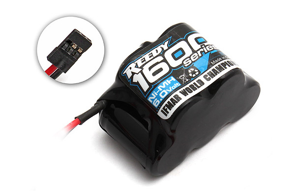 Reedy 1600 Series 6.0V NiMH Hump Receiver Pack Battery - Πατήστε στην εικόνα για να κλείσει