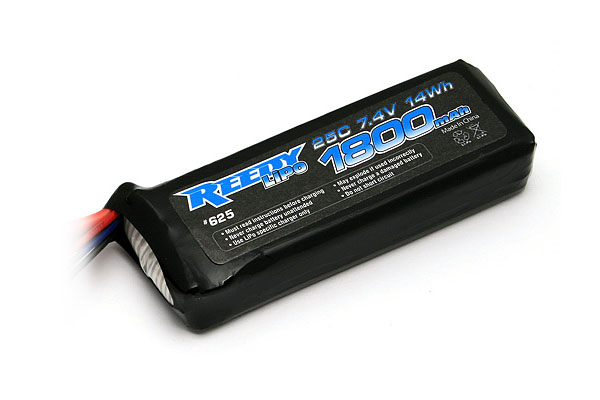 Reedy LiPo 1800mAh 7.4V 25C with Deans