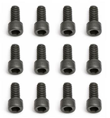 4-40 x 1/4 Socket Head Cap Screw - steel - Πατήστε στην εικόνα για να κλείσει