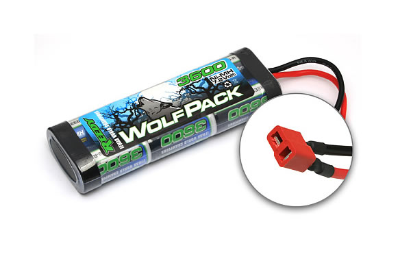 Reedy WolfPack 7.2V 3600mAh Battery with Deans Connector