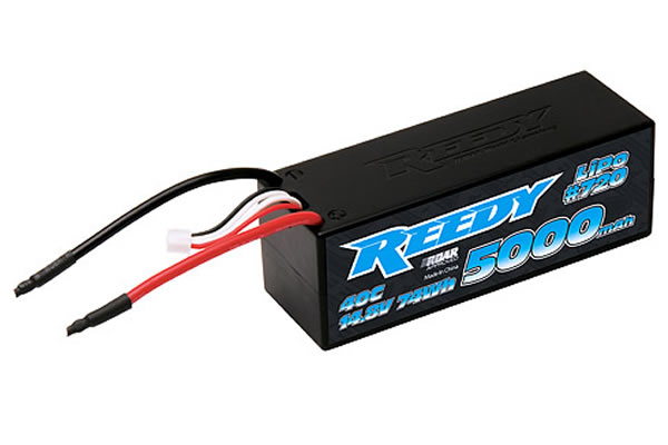 Reedy 5000mAh 14.8V 40C LiPo Battery - Click Image to Close
