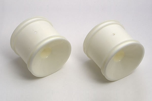 Team Associated T4/GT2 Truck Rear Dish Wheel - White - Πατήστε στην εικόνα για να κλείσει