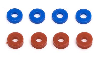 RC8 CASTER/HUB SPACERS