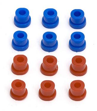 RC8 CASTER ANGLE BUSHINGS (14/16/18 DEG)