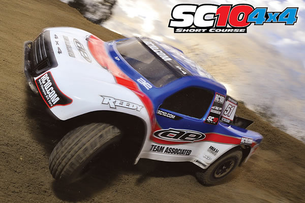 Team Associated SC10 4x4 1/10 4WD Electric Short Course Truck Ki - Πατήστε στην εικόνα για να κλείσει