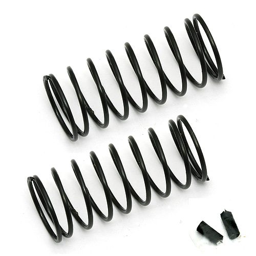 Team Associated 12MM Big Bore Front Spring Black 3.00Lb