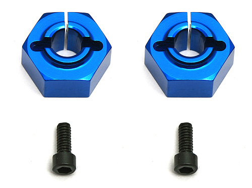 ASSOCIATED 12MM ALUM. CLAMPING WHEEL HEX B4.1/B44.1 REAR