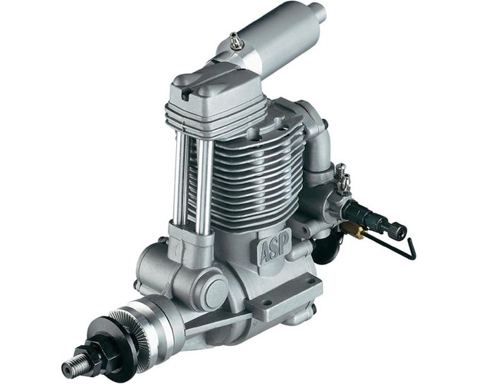 ASP FS91AR Four Stroke Glow Engine - Πατήστε στην εικόνα για να κλείσει