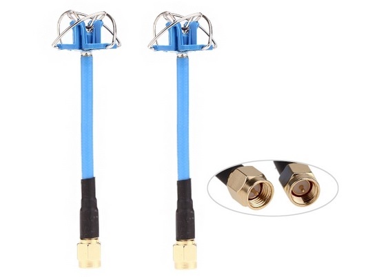 5.8GHz FPV 4-Leaf Clover SMA-J Connector AV Transmission Antenna - Πατήστε στην εικόνα για να κλείσει