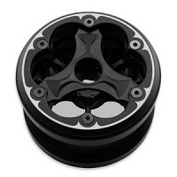 AXIAL 2.2 VWS BEADLOCK WHEELS BLACK 2pcs (fits XR10)