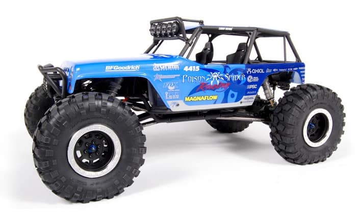 Axial Jeep Wrangler Wraith-Poison Spyder 1/10 Electric 4WD RTR R - Πατήστε στην εικόνα για να κλείσει