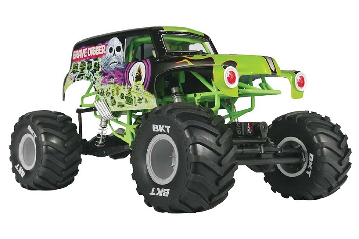 Axial SMT10 Grave Digger Monster Jam 4WD 1/10 RTR - Click Image to Close