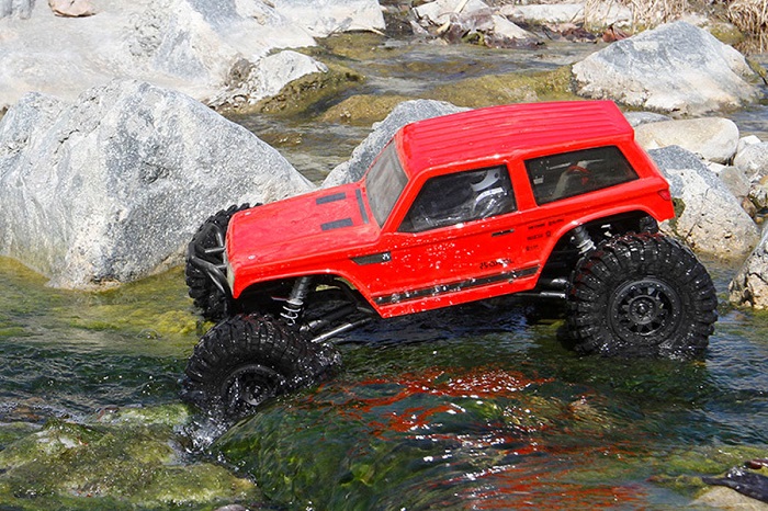 AXIAL WRAITH SPAWN 1/10TH 4WD ROCK RACER KIT - Click Image to Close