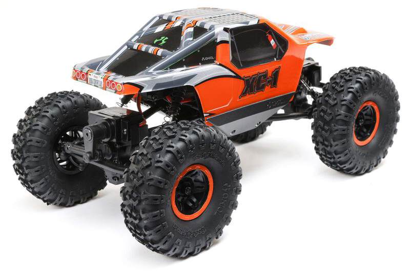 Axial 1/24 AX24 XC-1 4WS RC Crawler Brushed RTR, Orange