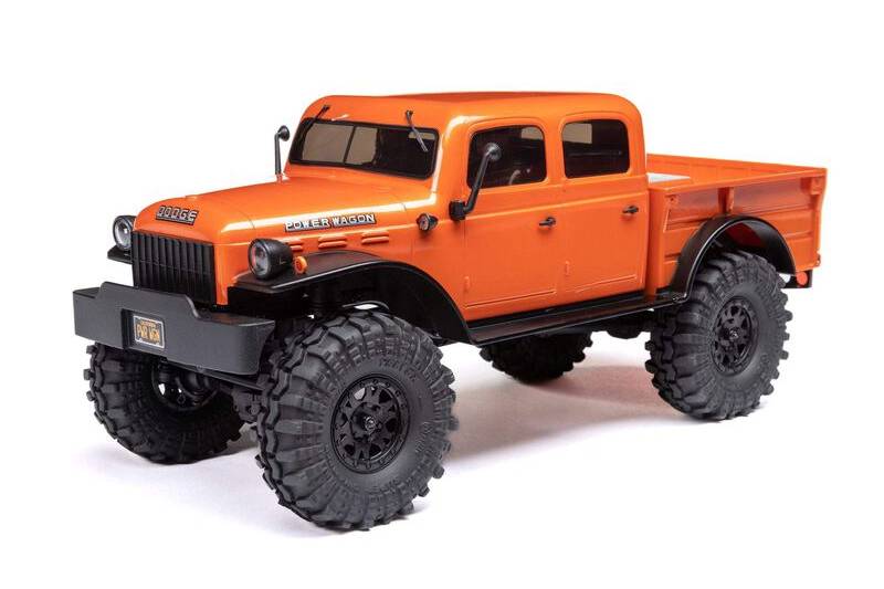 1/24 SCX24 Dodge Power Wagon 4WD RC Rock Crawler Brushed RTR