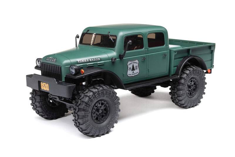 Axial SCX24 Dodge Power Wagon 4WD RC Rock Crawler