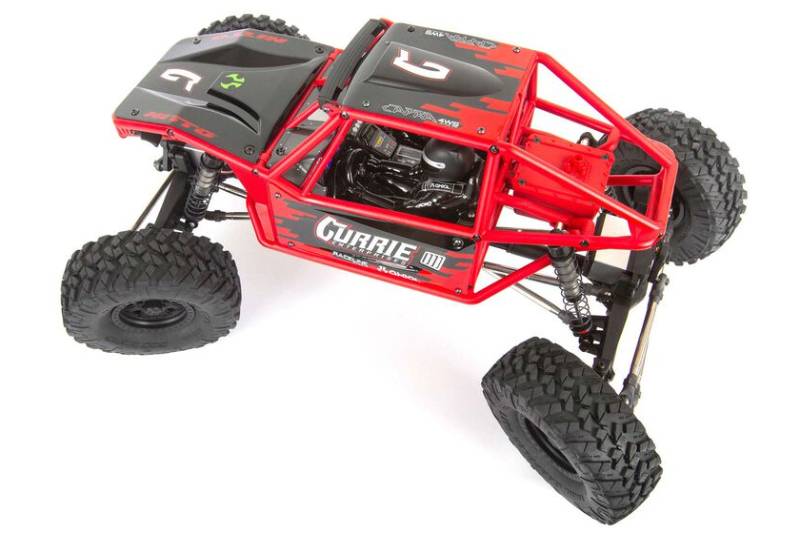 Axial 1/10 Capra 1.9 4WS Unlimited RC Trail Buggy RTR, Red