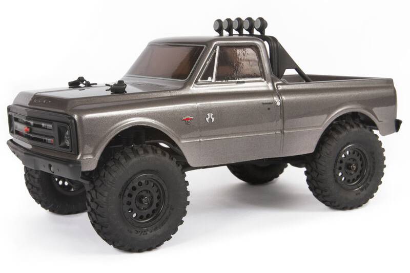 AXIAL SCX24 1967 Chevrolet C10 4WD 1/24 Truck Brushed RTR Silver