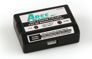 Charger DC Balancing 0.5A, 0.5205C 2-Cell/2S 7.4V - Πατήστε στην εικόνα για να κλείσει