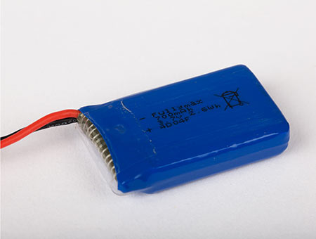 Battery, LiPo 700mAh 1-Cell/1S 3.7V 25C (Spectre X)