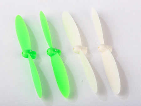 Spectre X Propeller (2 Green/2 White) w/Screw Set - Πατήστε στην εικόνα για να κλείσει