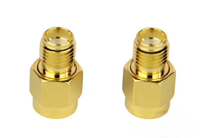 RP-SMA to SMA Staight Adapter (2pcs) - Πατήστε στην εικόνα για να κλείσει