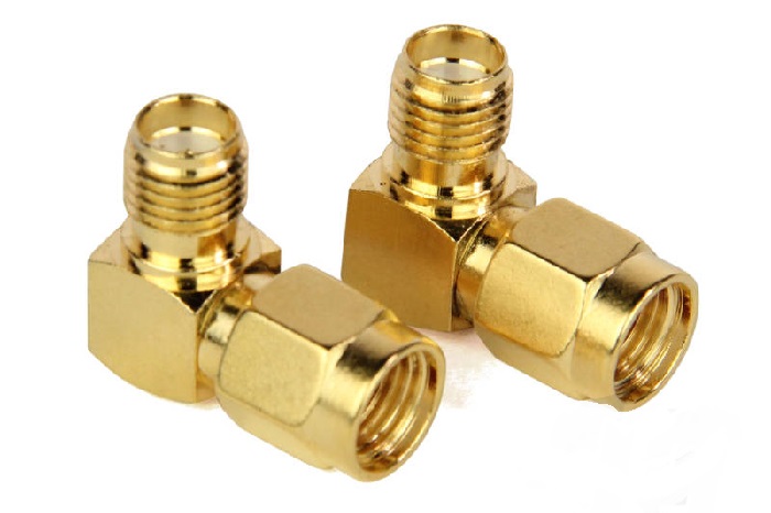 RP-SMA to SMA 90 Degree Adapter (2pcs) - Πατήστε στην εικόνα για να κλείσει