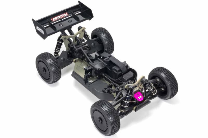 Arrma TLR Tuned TYPHON 1/8 4WD Roller Buggy, Pink/Purple