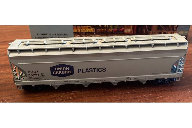 ACF Center Flow Hopper Union Carbide HO Athearn 1921 - Used - Πατήστε στην εικόνα για να κλείσει