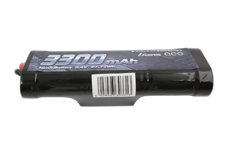 Gens ace 3300mAh 8.4V 7-Cell NiMH Hump Battery Pack with T plug - Πατήστε στην εικόνα για να κλείσει