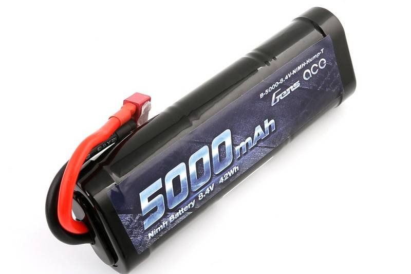 Gens ace Traxxas 5000mAh 8.4V 7-Cell NiMH Hump Battery Pack