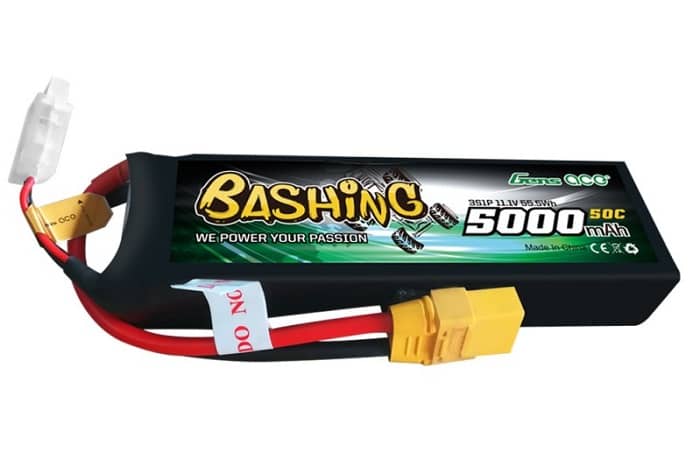Gens ace 5000mAh 11.1V 3S1P 50C Lipo Battery Pack with XT90 Plug