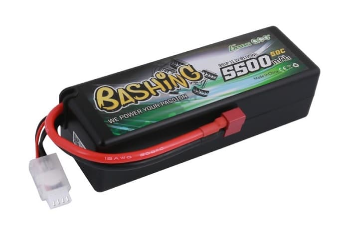 Gens ace bashing 5500mAh 11.1V 50C 3S HardCase car lipo battery