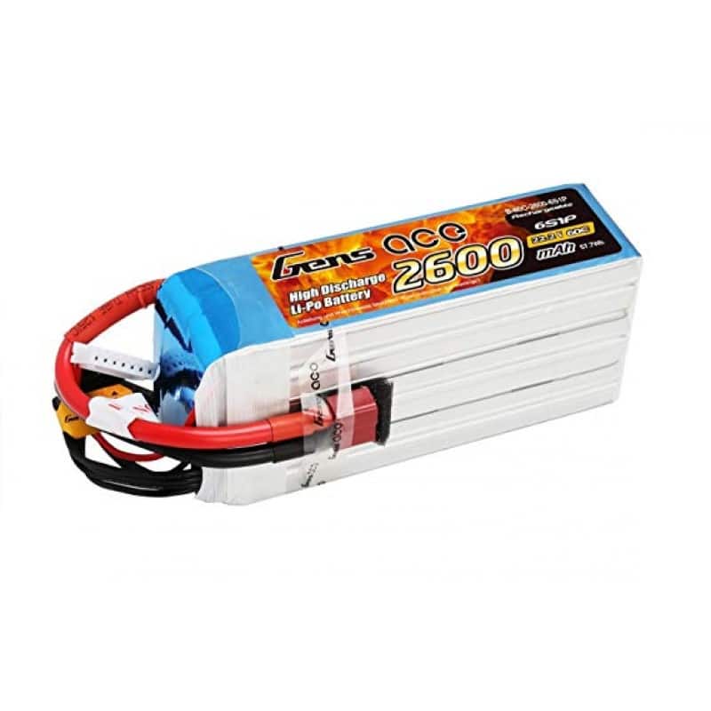 Gens ace 2600mAh 11.1V 60C 3S1P Lipo Battery Pack