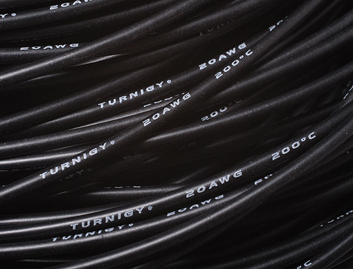 Turnigy Pure Silicone Wire 20AWG (1mtr) Black