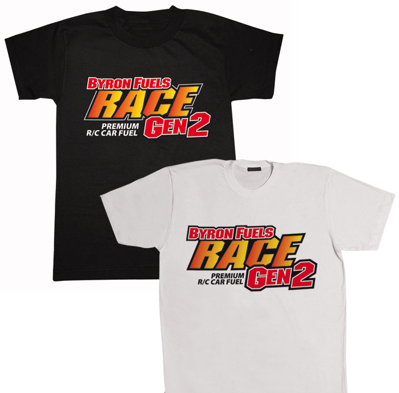 BYRON RACE Gen2 T-SHIRT WHITE LARGE