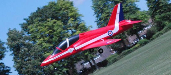 Top Gun BAE Hawk Ready-To-Fly EDF Jet RC Planes