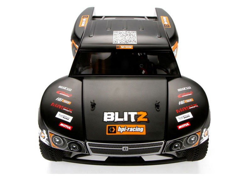 HPI Blitz Flux RTR RC Car, 1/10 Scale Electric Short Course Truc